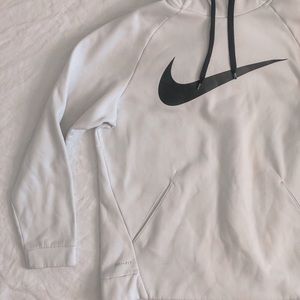 White Nike hoodie mens